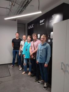 Представники лабораторії "Системи технічного захисту інформації (відеоспостереження, охоронні сигналізації та контроль доступу)" відвідали Ajax Systems.