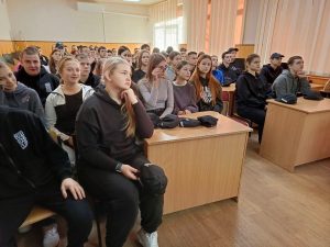 Зустріч зі школярами ліцею "Правоохоронець"