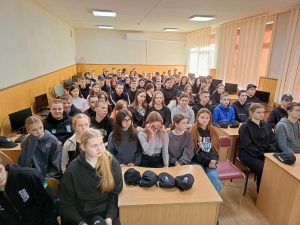 Зустріч зі школярами ліцею "Правоохоронець"