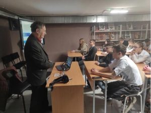 Зустріч з учнями ліцею "Обдарованість"