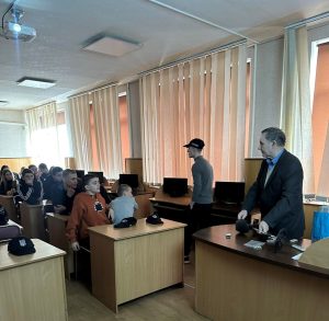 Лекція для учнів харківського ліцея "Правоохоронець"